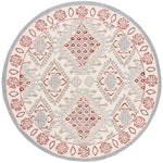 Safavieh Micro-Loop 511 Rug, MLP511 - Ivory / Red