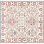 Safavieh Micro-Loop 511 Rug, MLP511 - Ivory / Red