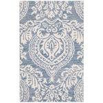 Safavieh Micro-Loop 512 Rug, MLP512 - Blue / Ivory