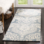 Safavieh Micro-Loop 512 Rug, MLP512 - Blue / Ivory