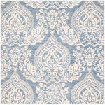 Safavieh Micro-Loop 512 Rug, MLP512 - Blue / Ivory