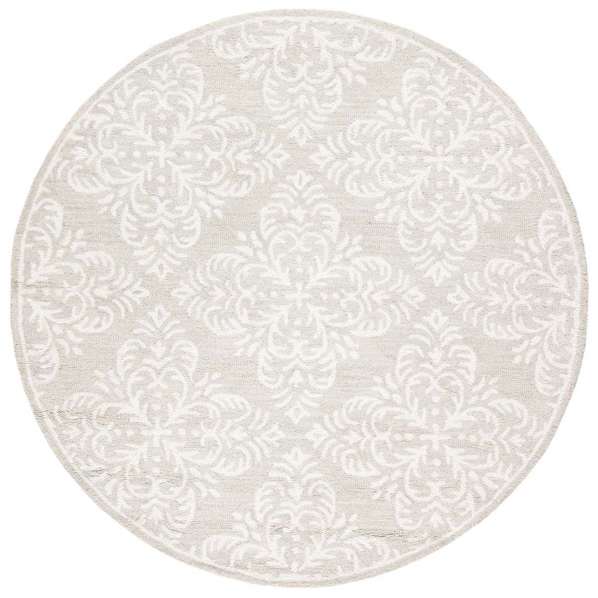 Safavieh Micro-Loop 515 Rug, MLP515 - Silver / Ivory