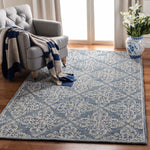 Safavieh Micro-Loop 515 Rug, MLP515 - Blue / Ivory