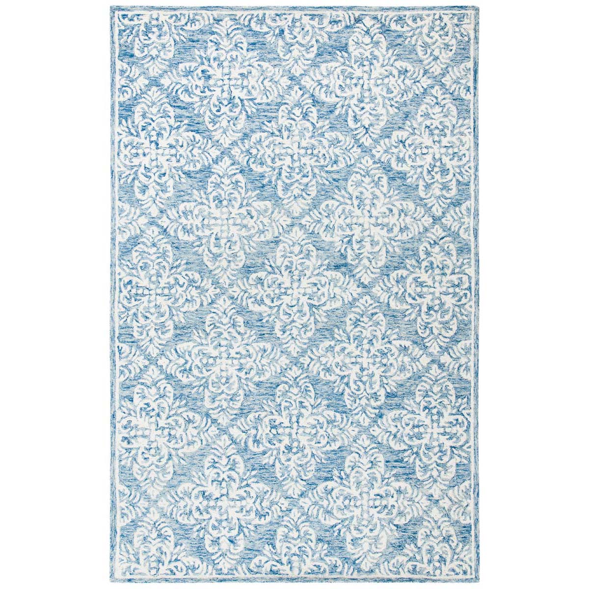 Safavieh Micro-Loop 515 Rug, MLP515 - Blue / Ivory