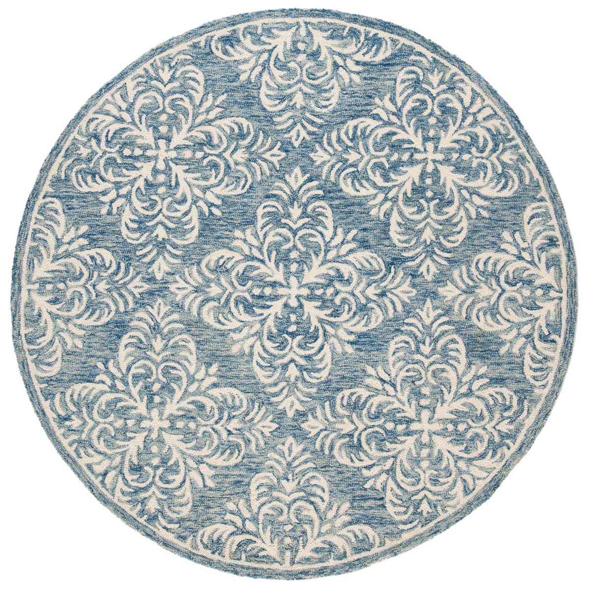 Safavieh Micro-Loop 515 Rug, MLP515 - Blue / Ivory