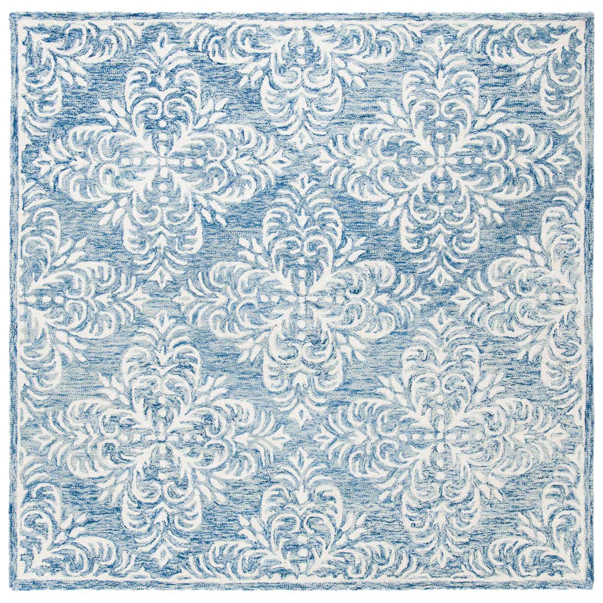 Safavieh Micro-Loop 515 Rug, MLP515 - Blue / Ivory