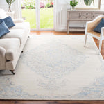 Safavieh Micro-Loop 516 Rug, MLP516 - Ivory / Blue