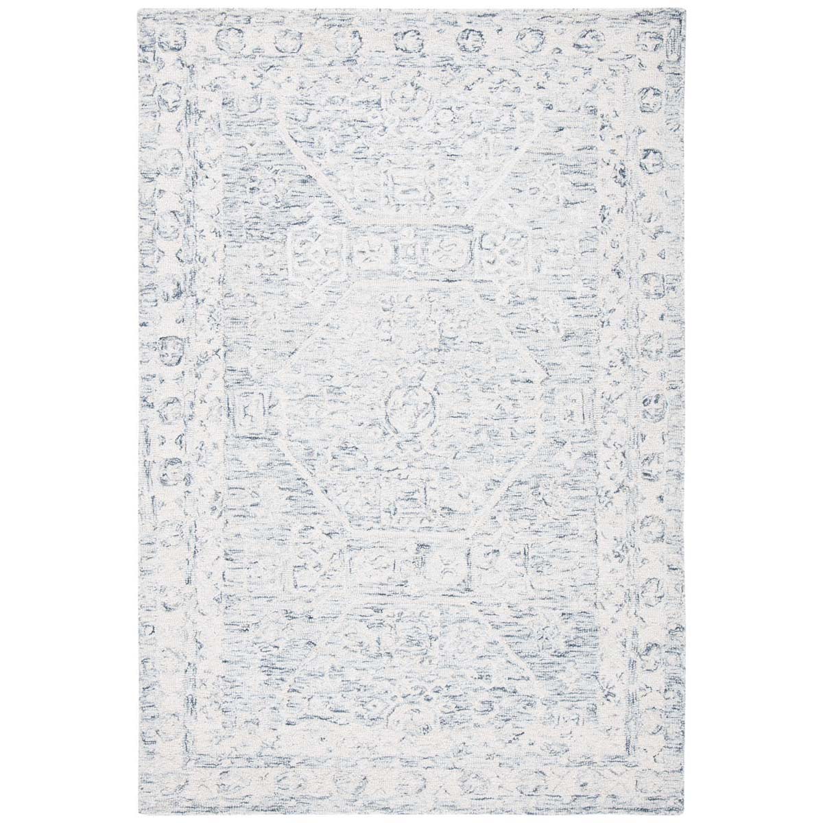 Safavieh Micro-Loop 524 Rug, MLP524 - Charcoal / Ivory