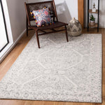 Safavieh Micro-Loop 524 Rug, MLP524 - Charcoal / Ivory