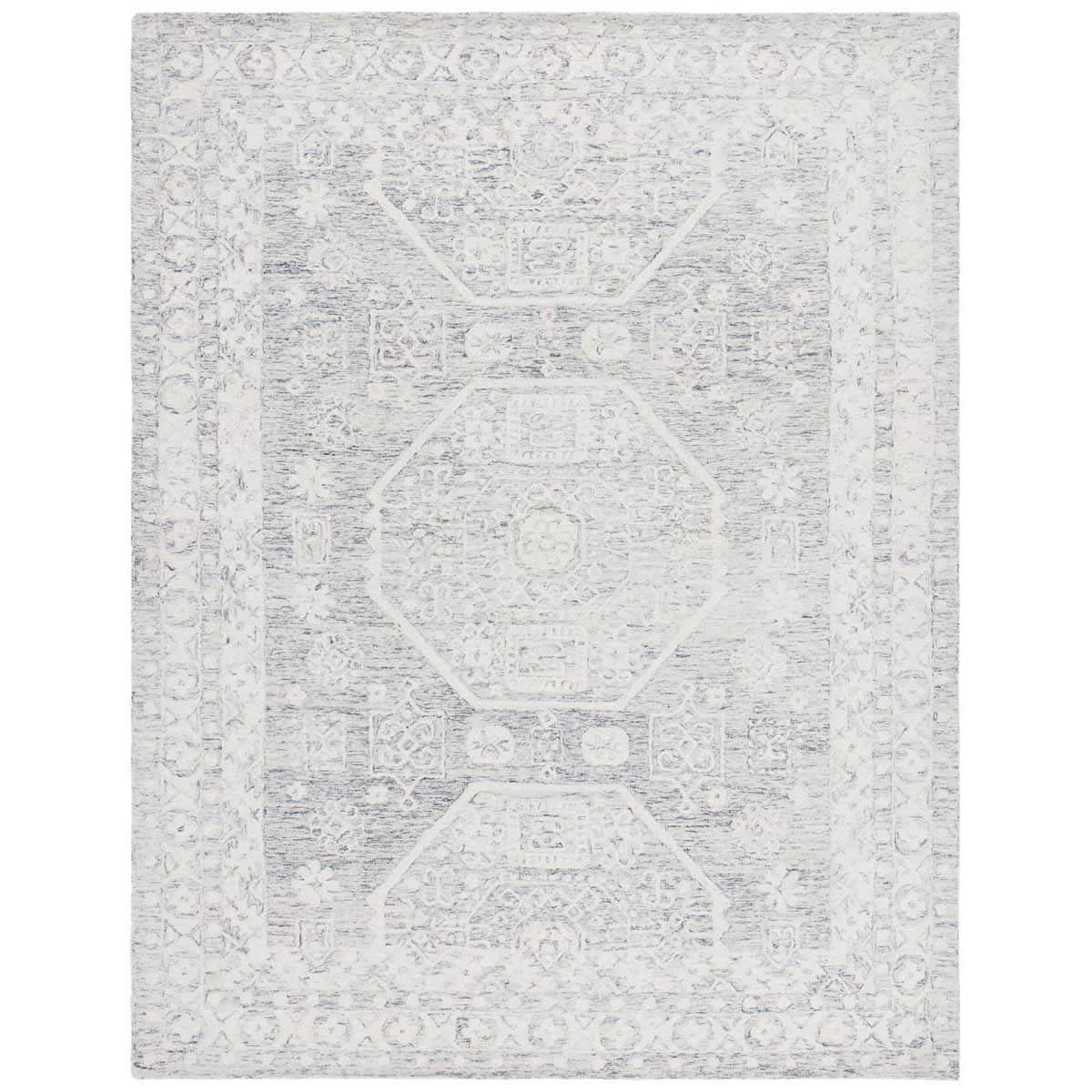 Safavieh Micro-Loop 524 Rug, MLP524 - Charcoal / Ivory