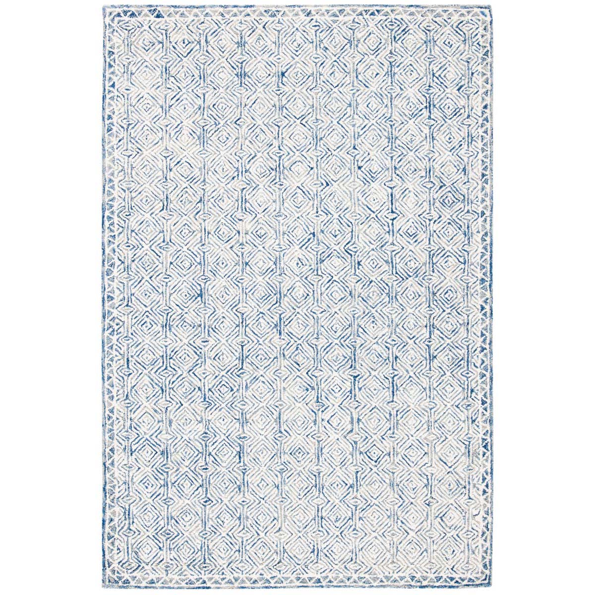 Safavieh Micro-Loop 526 Rug, MLP526 - Navy / Ivory