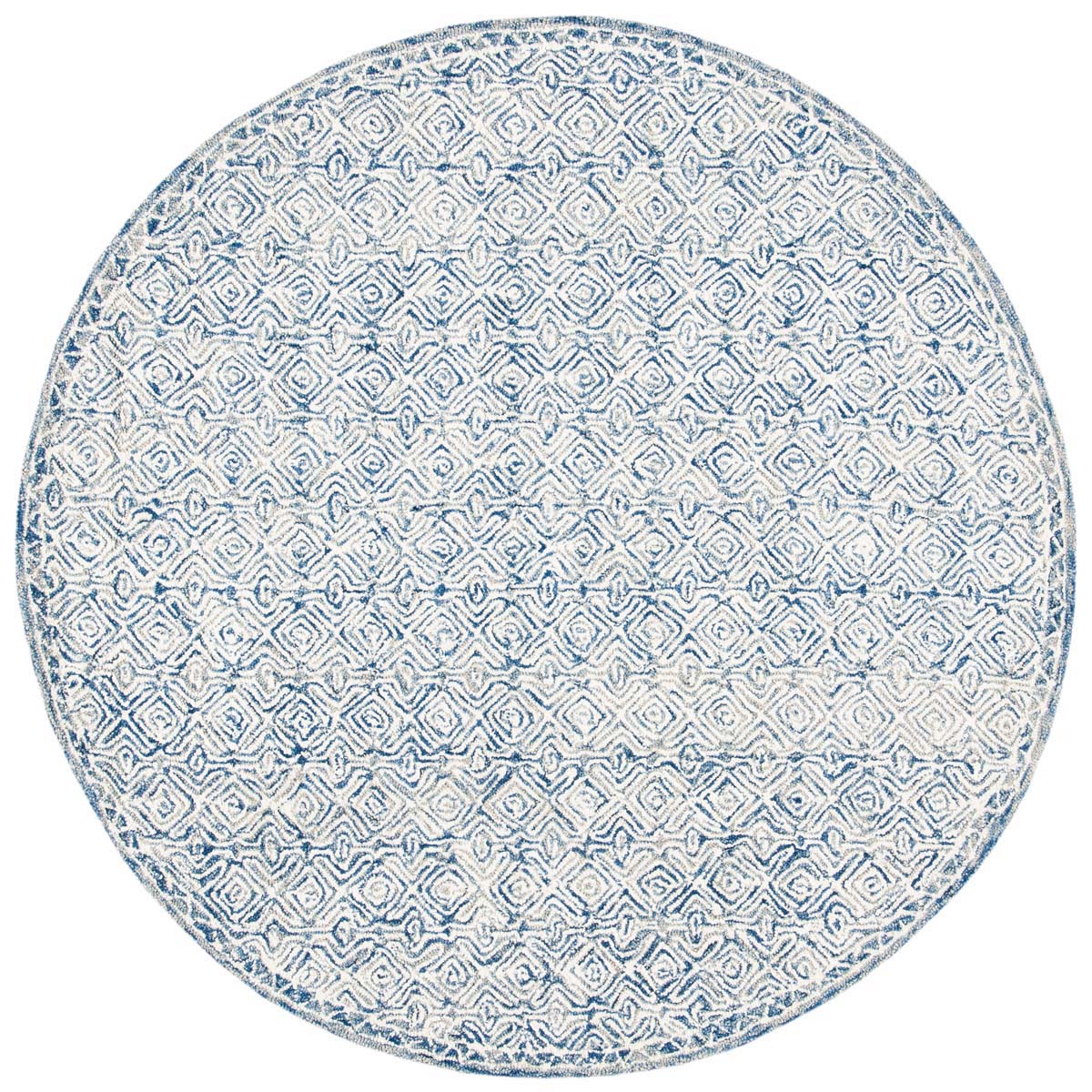 Safavieh Micro-Loop 526 Rug, MLP526 - Navy / Ivory