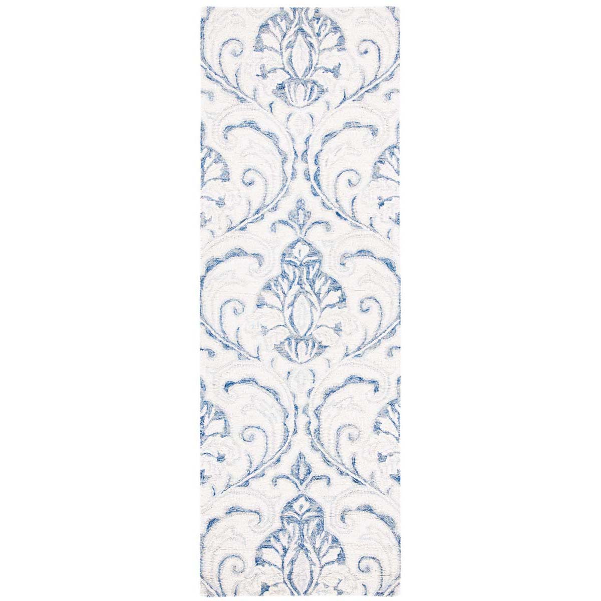 Safavieh Micro-Loop 532 Rug, MLP532 - Ivory / Blue