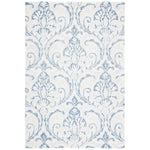 Safavieh Micro-Loop 532 Rug, MLP532 - Ivory / Blue