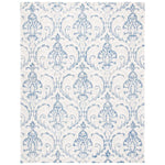 Safavieh Micro-Loop 532 Rug, MLP532 - Ivory / Blue