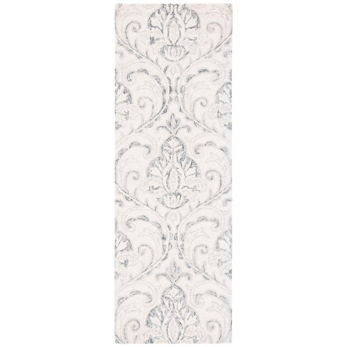 Safavieh Micro-Loop 532 Rug, MLP532 - Ivory / Grey