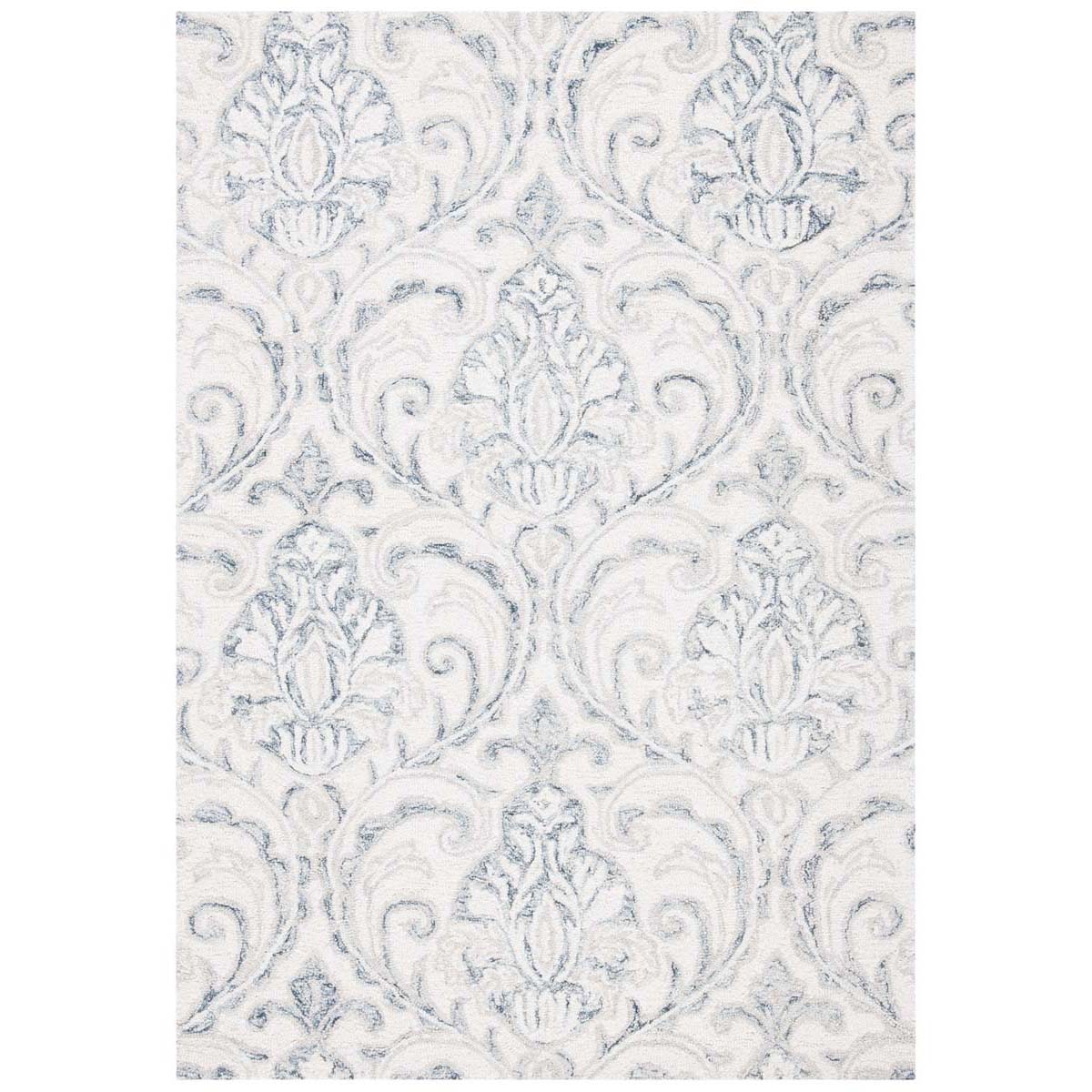 Safavieh Micro-Loop 532 Rug, MLP532 - Ivory / Grey