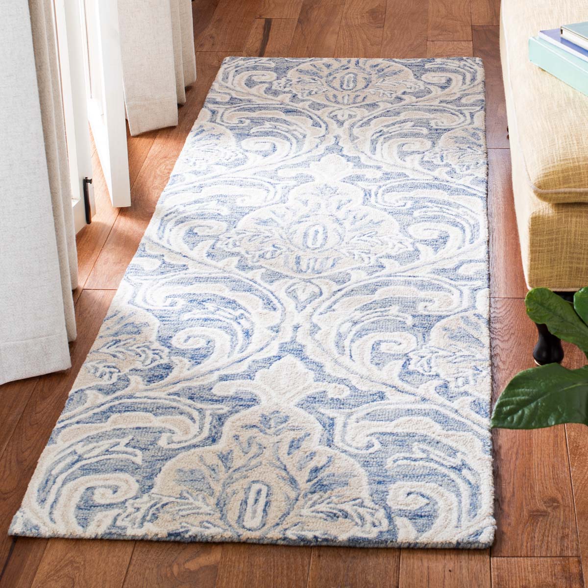 Safavieh Micro-Loop 532 Rug, MLP532 - Blue / Ivory