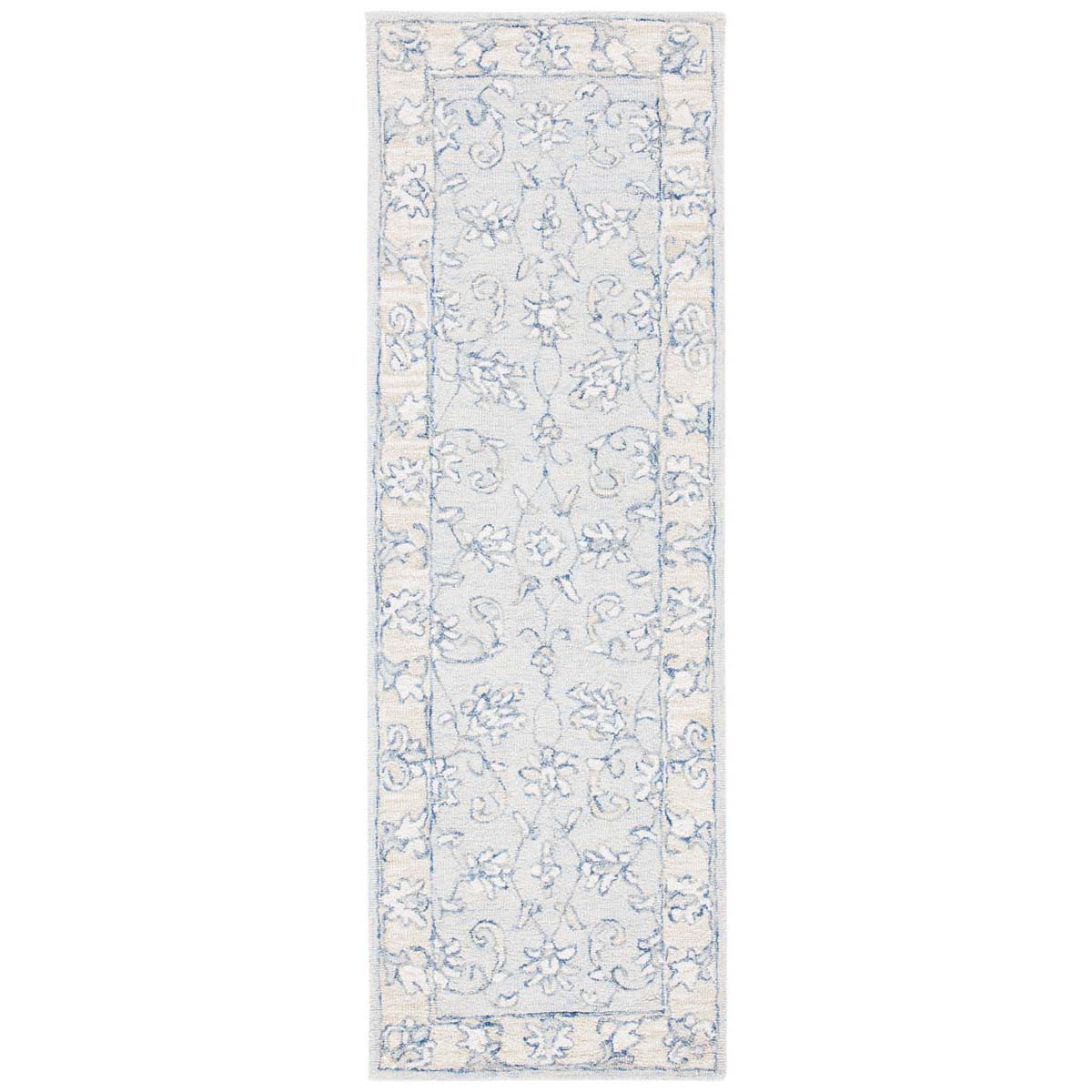 Safavieh Micro-Loop 535 Rug, MLP535 - Blue / Beige