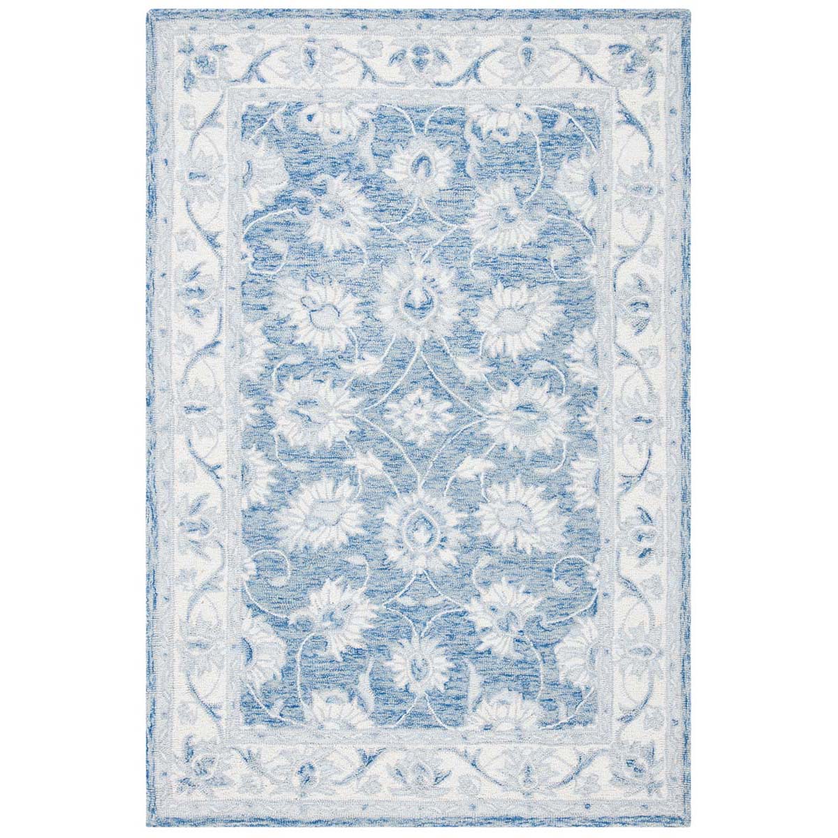 Safavieh Micro-Loop 536 Rug, MLP536 - Blue / Ivory