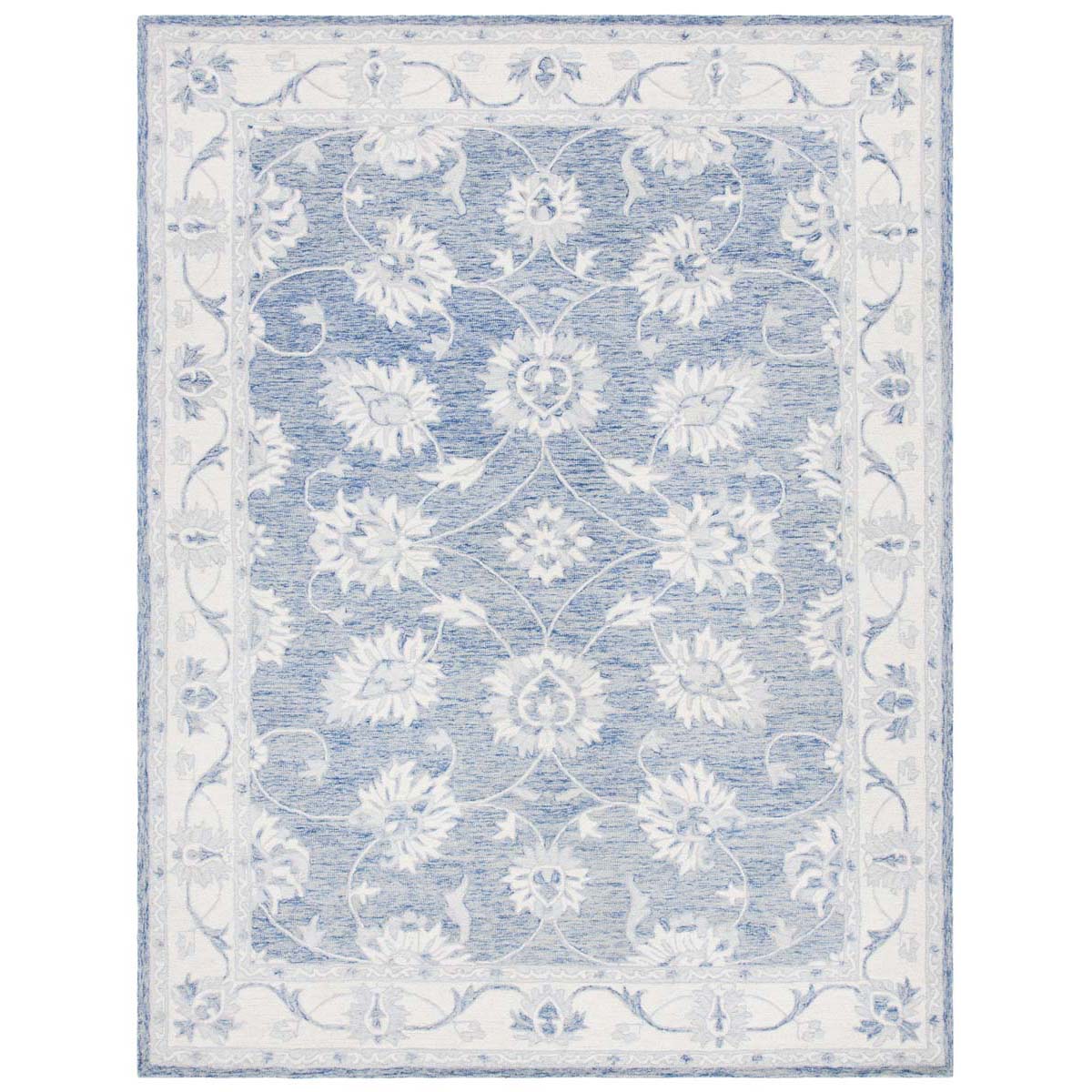 Safavieh Micro-Loop 536 Rug, MLP536 - Blue / Ivory