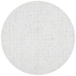 Safavieh Micro-Loop 537 Rug, MLP537 - Light Grey / Ivory