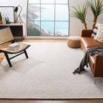 Safavieh Micro-Loop 537 Rug, MLP537 - Light Grey / Ivory