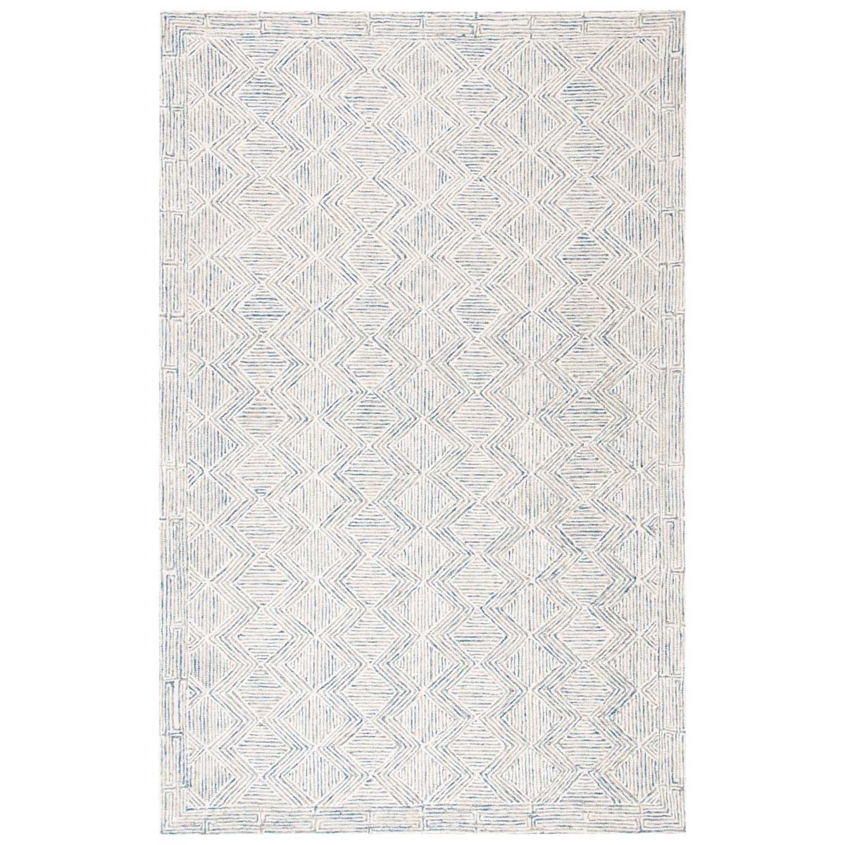 Safavieh Micro-Loop 538 Rug, MLP538 - Blue / Ivory