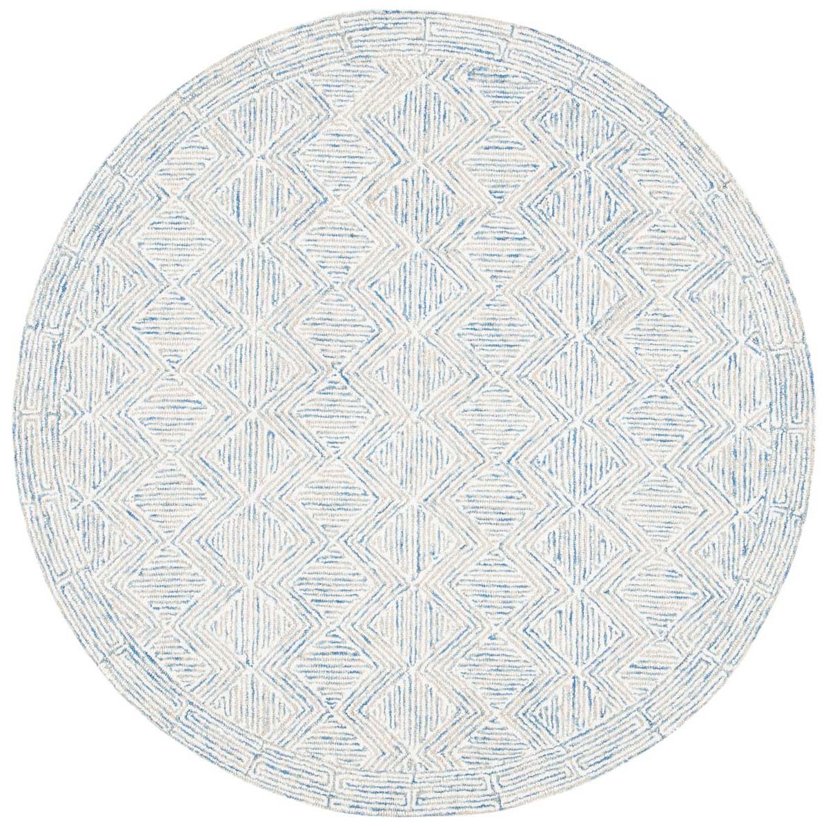 Safavieh Micro-Loop 538 Rug, MLP538 - Blue / Ivory