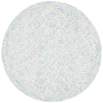 Safavieh Micro-Loop 538 Rug, MLP538 - Blue / Ivory