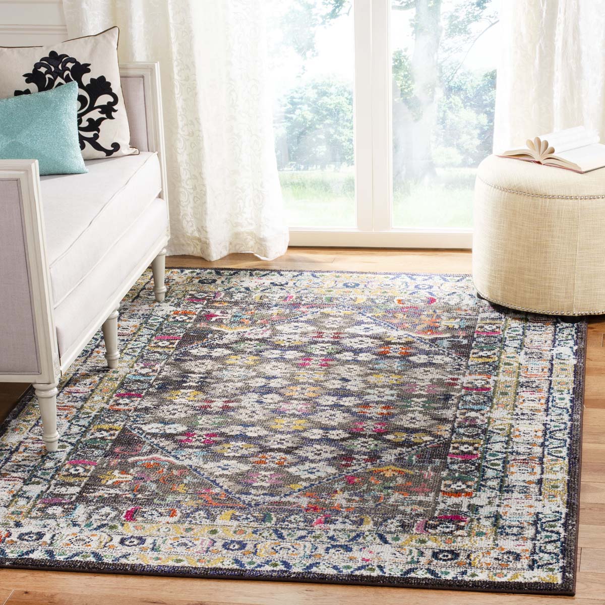 Safavieh Monaco 255 Rug, MNC255 - Brown / Grey