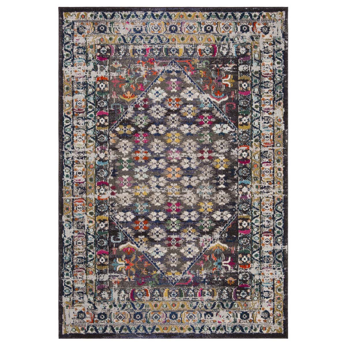 Safavieh Monaco 255 Rug, MNC255 - Brown / Grey