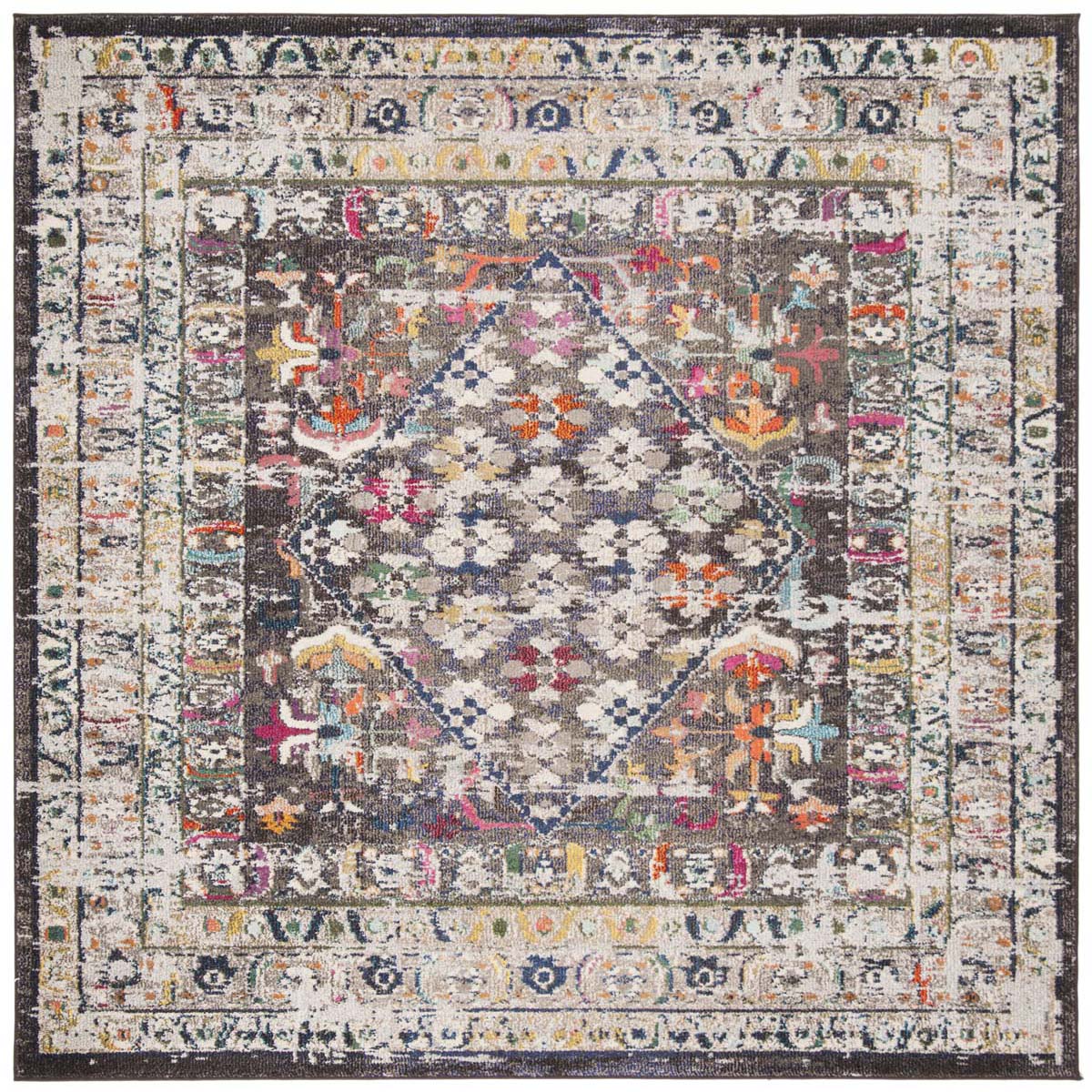 Safavieh Monaco 255 Rug, MNC255 - Brown / Grey