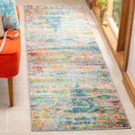 Safavieh Monaco 262 Rug, MNC262 - Teal / Orange