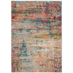 Safavieh Monaco 262 Rug, MNC262 - Teal / Orange