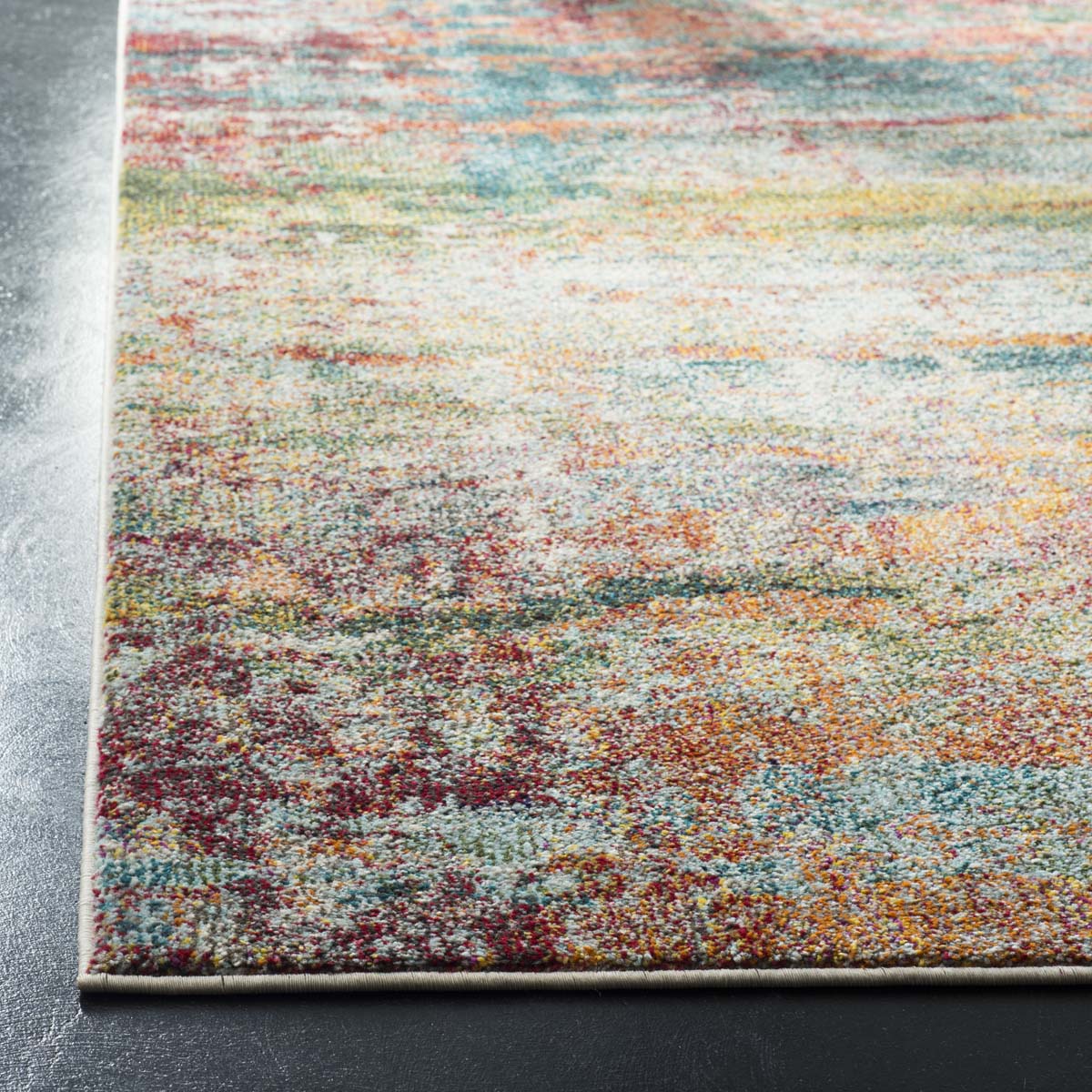 Safavieh Monaco 262 Rug, MNC262 - Teal / Orange