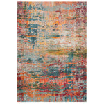 Safavieh Monaco 262 Rug, MNC262 - Teal / Orange