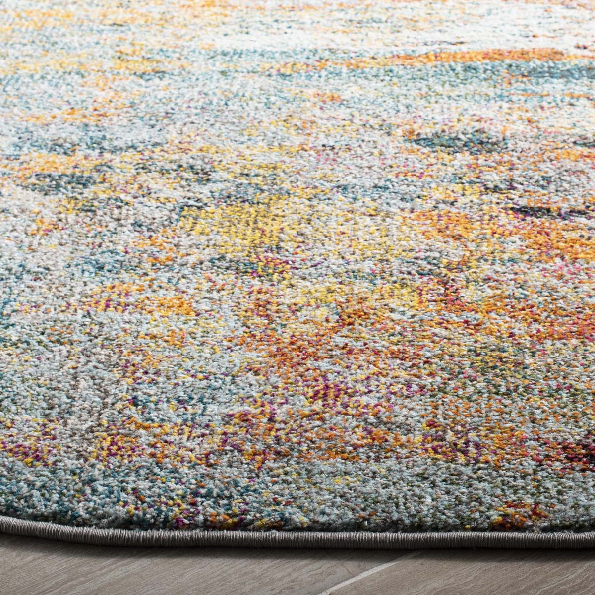 Safavieh Monaco 262 Rug, MNC262 - Teal / Orange