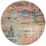 Safavieh Monaco 262 Rug, MNC262 - Teal / Orange