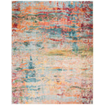 Safavieh Monaco 262 Rug, MNC262 - Teal / Orange