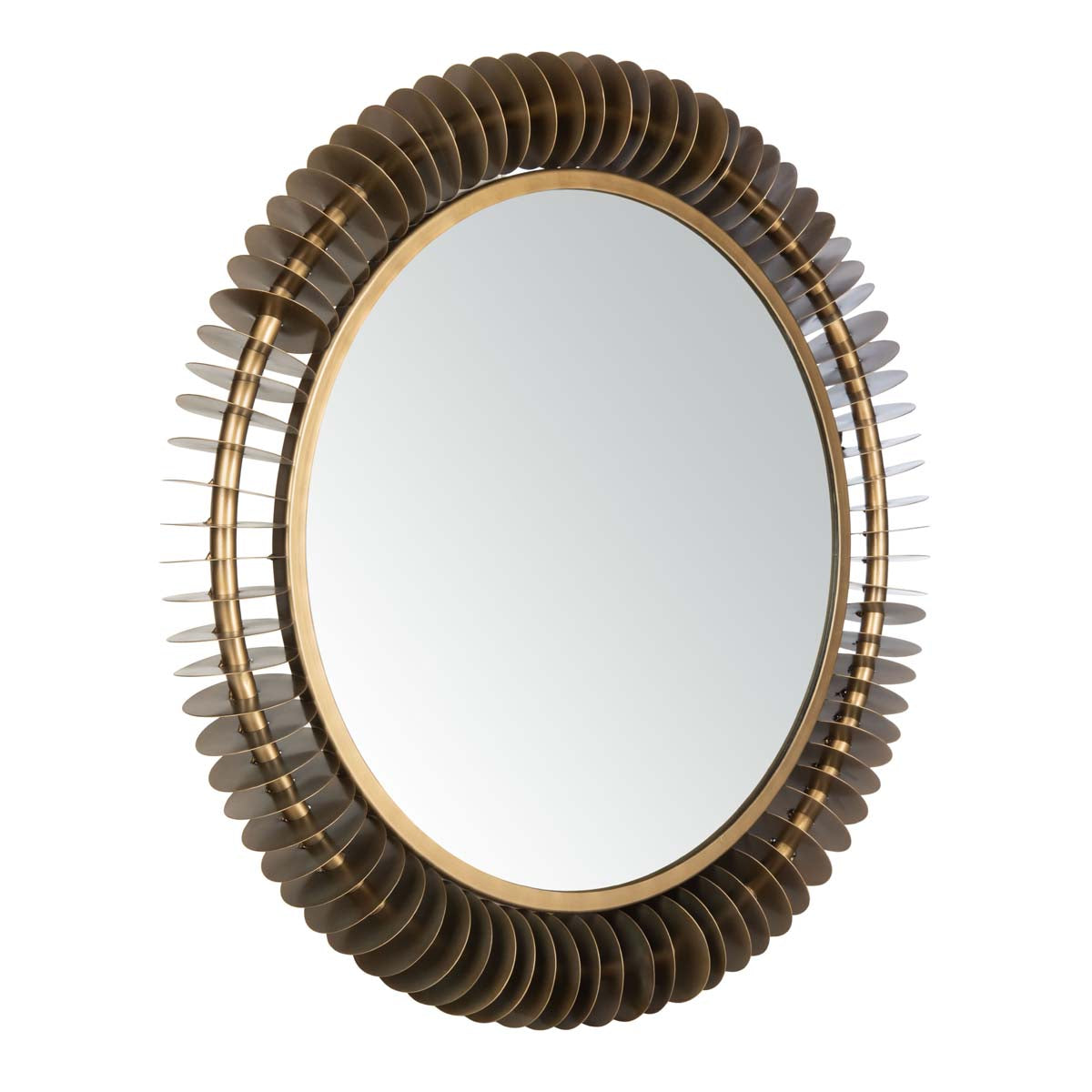 Safavieh Storm Mirror , MRR3011 - Brass Antique