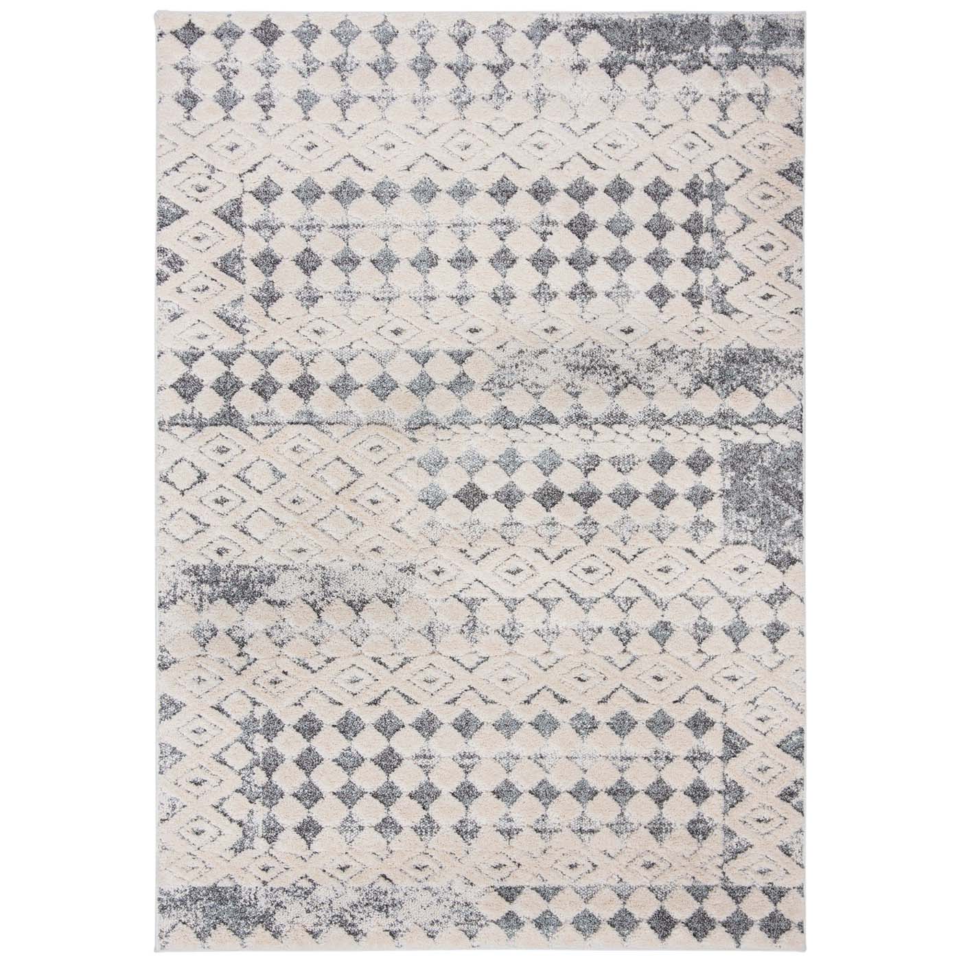 Martha Stewart 0737 Rug, MSR0737 - White / Light Grey