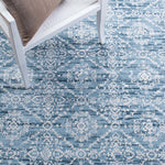 Martha Stewart 0953 Rug, MSR0953 - Denim Blue / Ivory