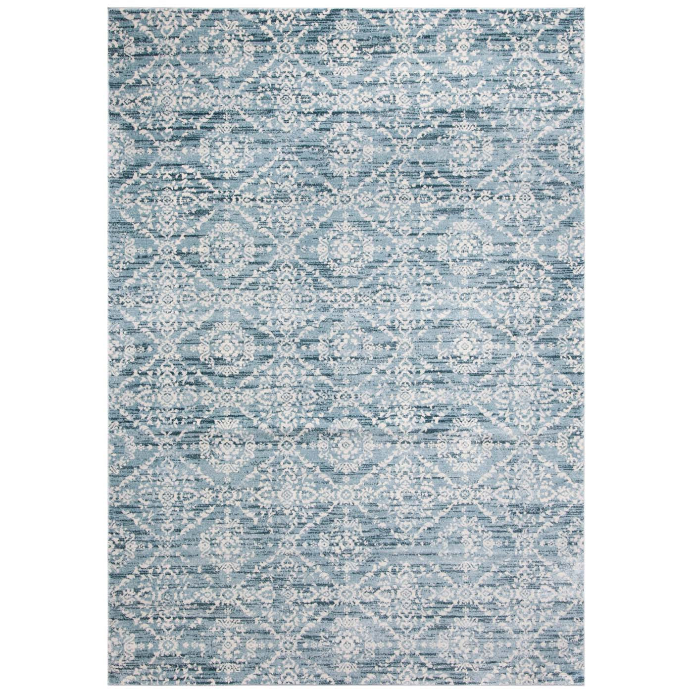 Martha Stewart 0953 Rug, MSR0953 - Denim Blue / Ivory