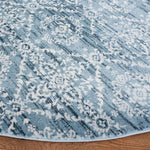 Martha Stewart 0953 Rug, MSR0953 - Denim Blue / Ivory