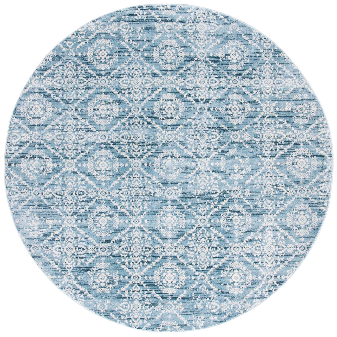 Martha Stewart 0953 Rug, MSR0953 - Denim Blue / Ivory