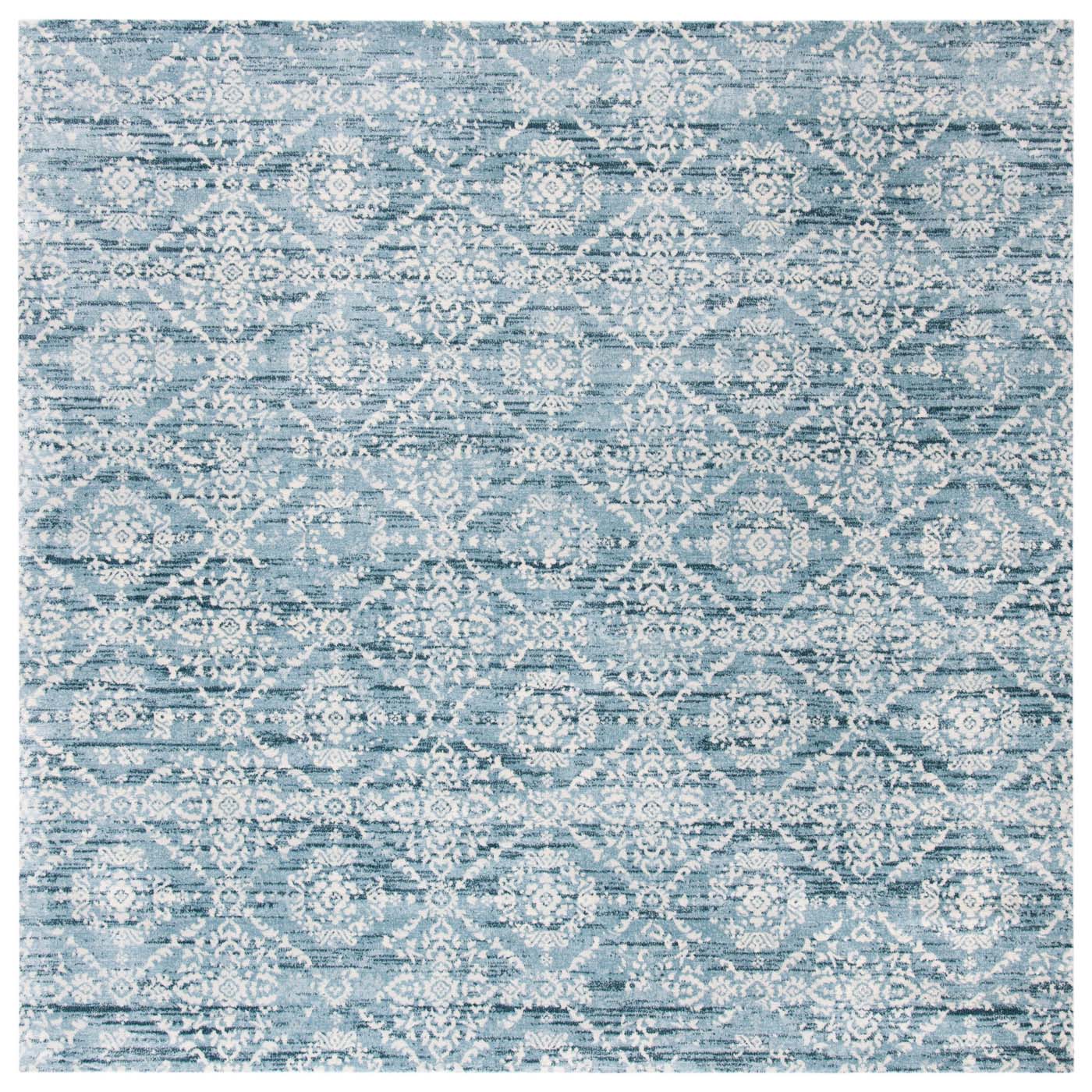 Martha Stewart 0953 Rug, MSR0953 - Denim Blue / Ivory