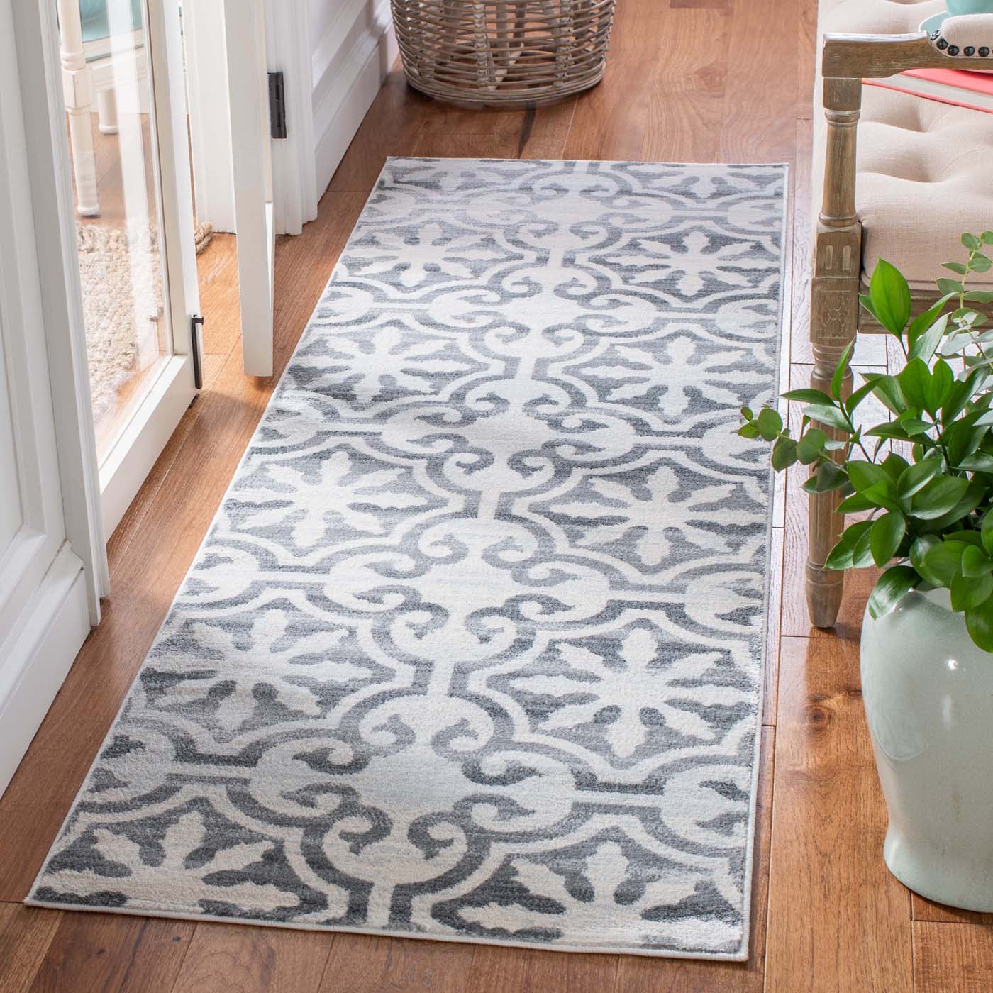 Martha Stewart 0956 Rug, MSR0956 - Grey / Ivory