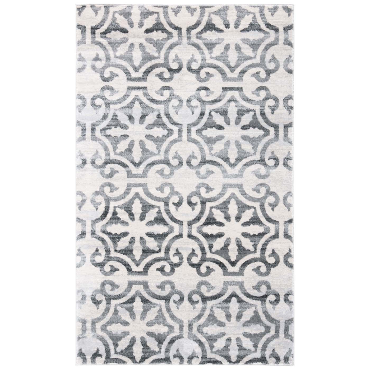 Martha Stewart 0956 Rug, MSR0956 - Grey / Ivory