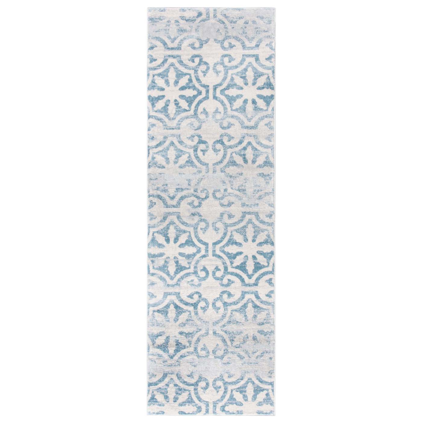 Martha Stewart 0956 Rug, MSR0956 - Turquoise / Ivory